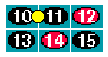 Straight-up bet: A bet on one number. 