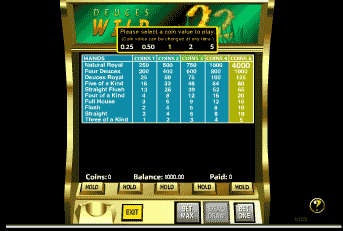 BET CASINO ONLINE: PLAY 4 FREE CASINO, deuces wild